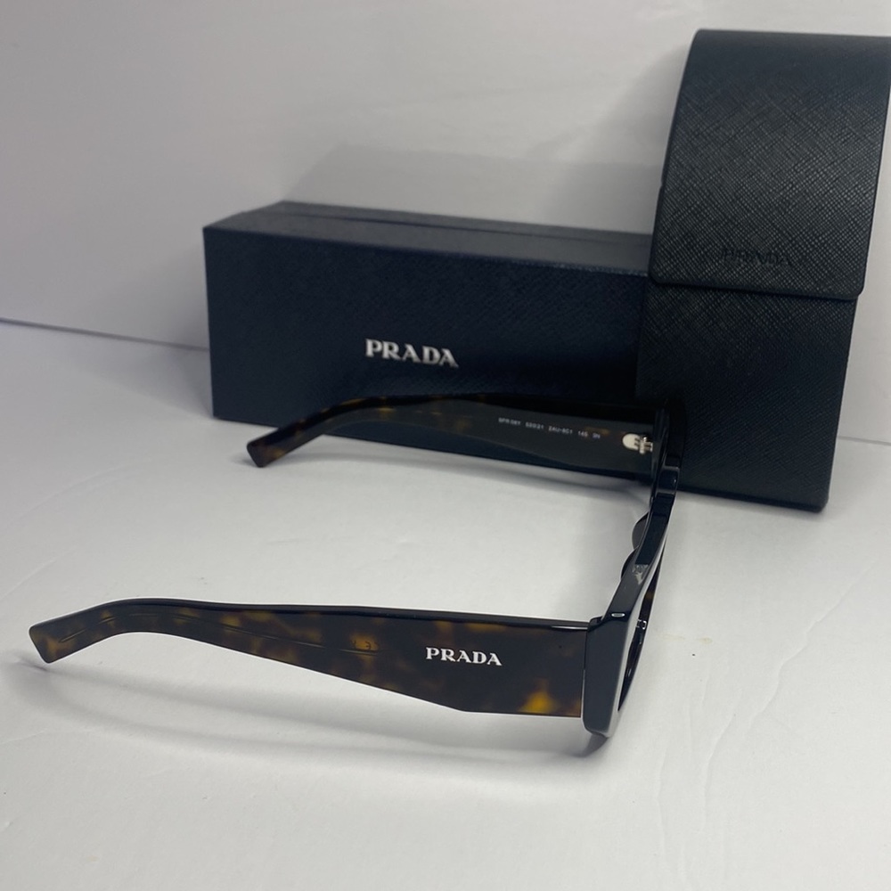 New - Prada PRADA SYMBOLE PR 06YS Tortoise/Dark Brown 53/21/145 unisex S… - Picture 10 of 17